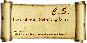 Czeichner Sebestyén névjegykártya